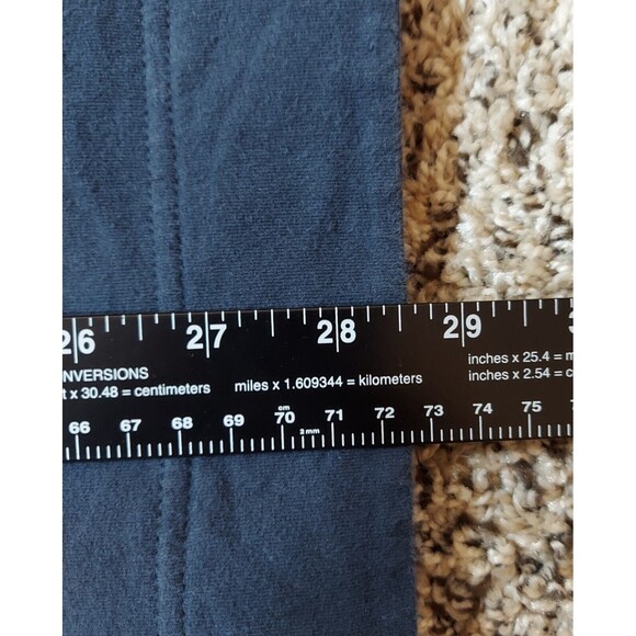 Lululemon Full Zip Stretch Performance Jacket Mens XL Blue Puffer Neck Elbow - Picture 9 of 9